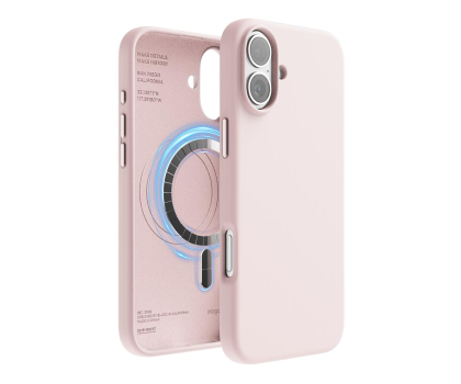 Etui do telefonów Elago Magnetic Silicone do iPhone 16 Plus Lovely Pink ES16MSSC67-LPK